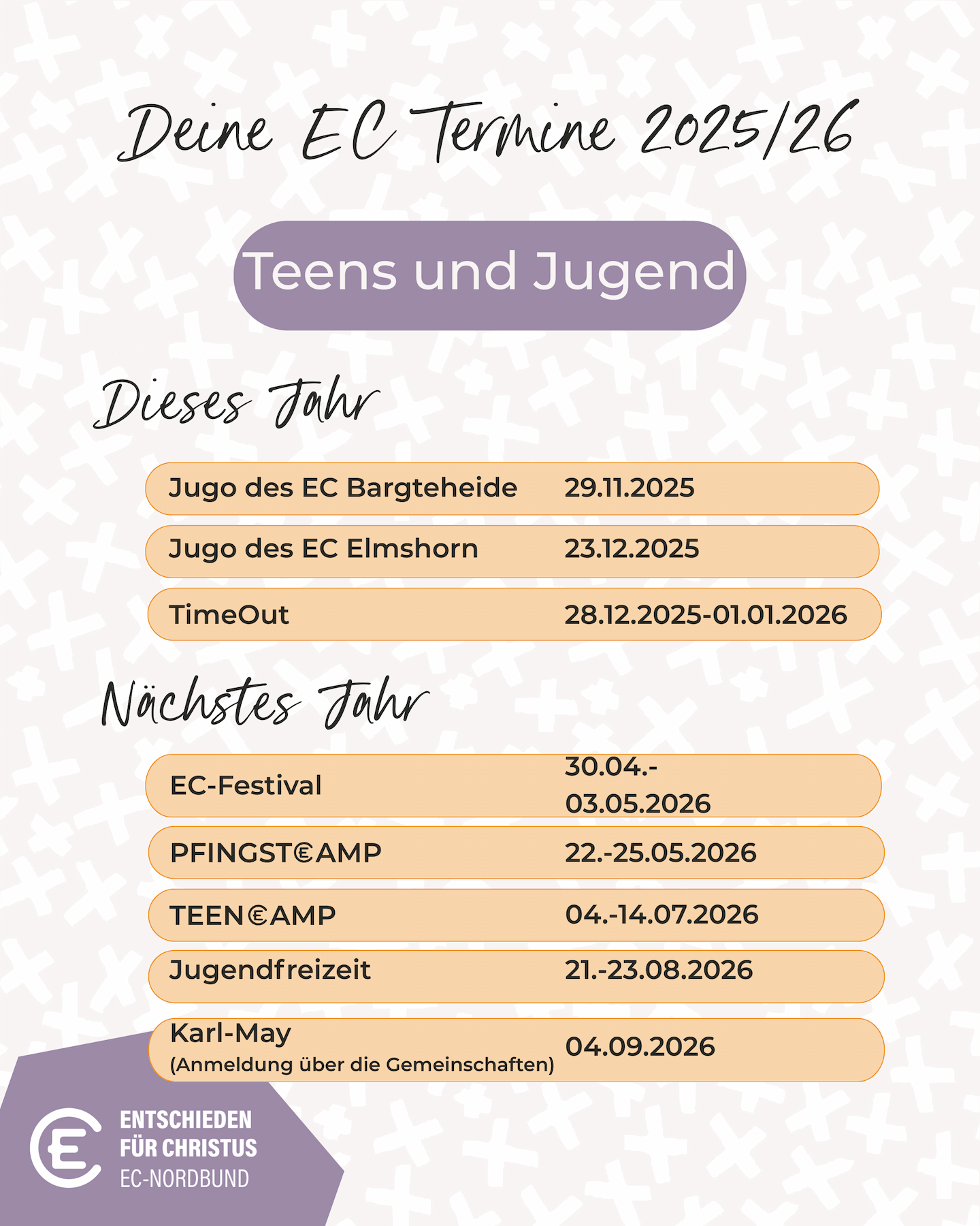 Freizeiten für Teens und Jugendliche